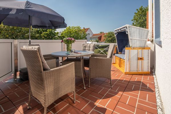  Haus Bielefeld Ferienwohnung 12  - Terrasse