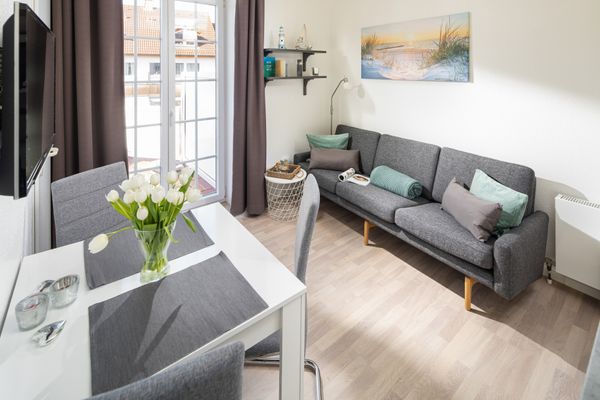  Haus Bielefeld Ferienwohnung 10 Norderney - Wohnzimmer