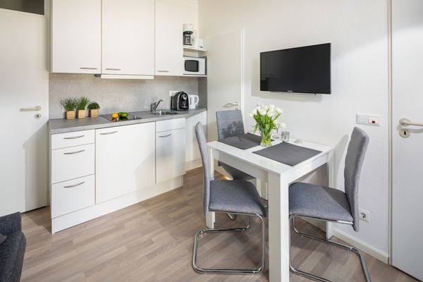  Haus Bielefeld Ferienwohnung 10 Norderney - Küche / Küchenzeile