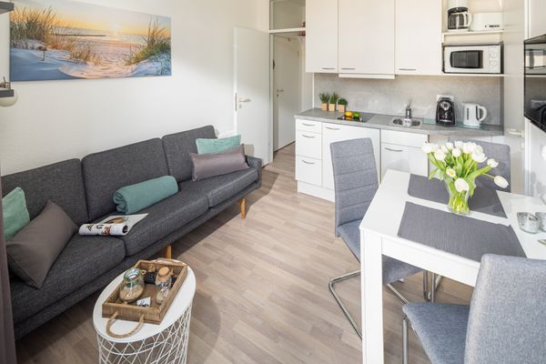  Haus Bielefeld Ferienwohnung 10 Norderney - Wohnzimmer