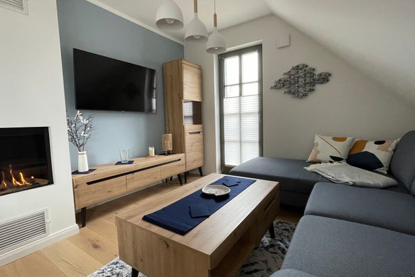  Neue Reihe 1 Wohnung 3 "Nordflair" Zingst - Wohnzimmer