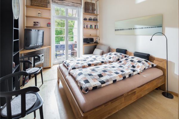  Haus Bielefeld Appartement 24 Norderney - Schlafzimmer