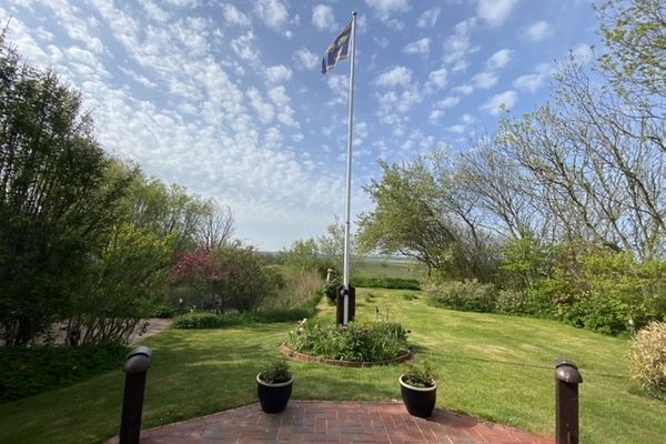  Friederikenhof Brösum - Gartenblick