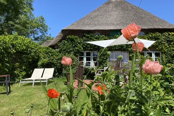  Friederikenhof Brösum - Gartenblick