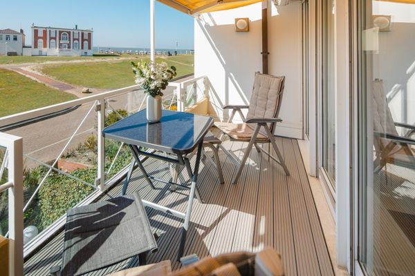  Meerliebe Norderney-Stadt - Balkon