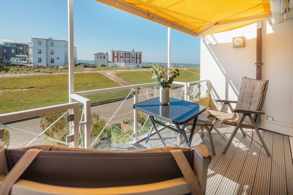  Meerliebe Norderney-Stadt - Balkon