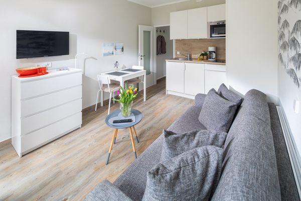  Haus Bielefeld Appartement 21 Norderney - Wohnzimmer