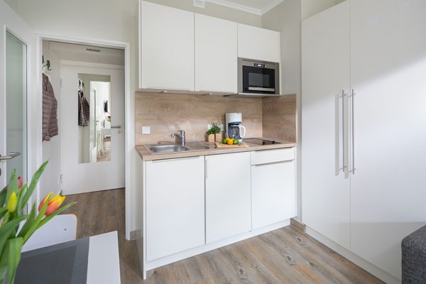  Haus Bielefeld Appartement 21 Norderney - Küche / Küchenzeile