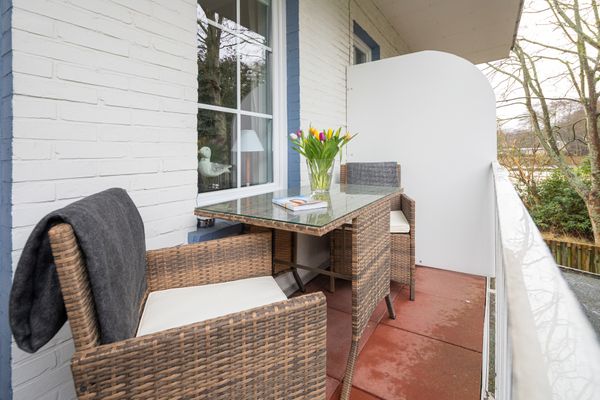  Haus Bielefeld Appartement 21 Norderney - Balkon