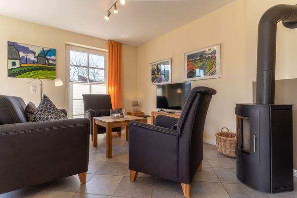  Haus Seekuub Ording - Wohnzimmer