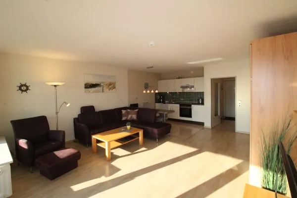 Wohnzimmer Panorama Whg 66, 4. OG