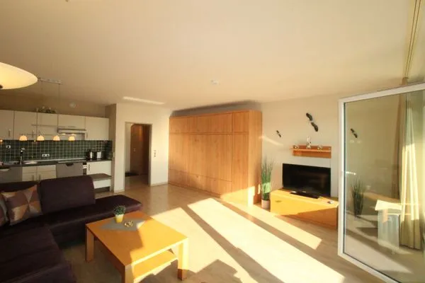 Wohnzimmer Panorama Whg 66, 4. OG