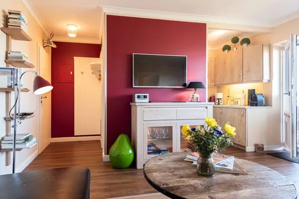 Wohnzimmer  Syltdomizil Westsuite