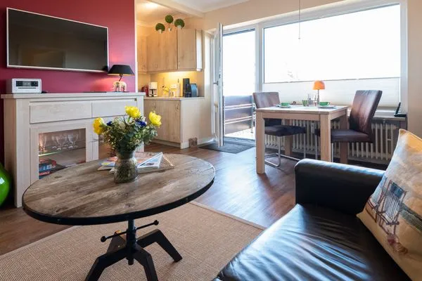 Wohnzimmer  Syltdomizil Westsuite