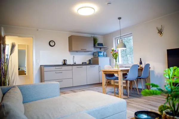 Wohnzimmer Smart Resorts Haus Opal Ferienwohnung 404