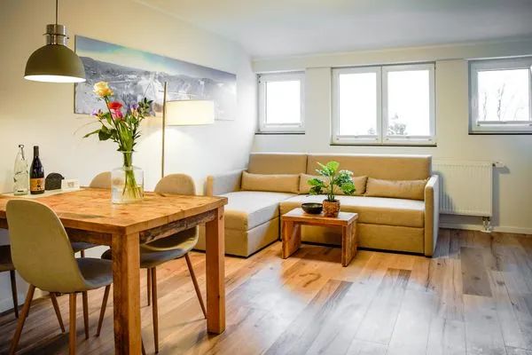 Wohnzimmer Smart Resorts Haus Opal Ferienwohnung 405