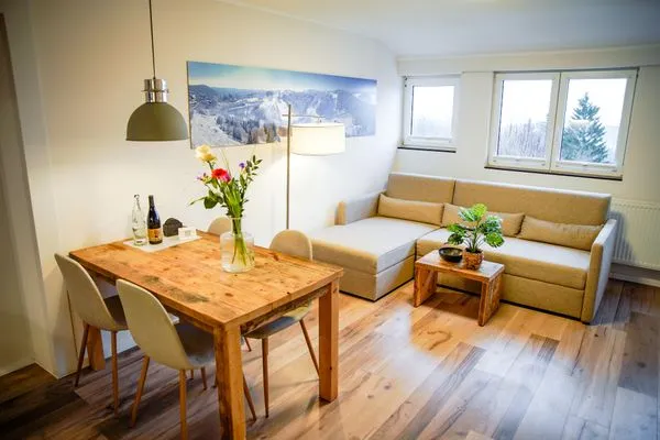 Wohnzimmer Smart Resorts Haus Opal Ferienwohnung 405