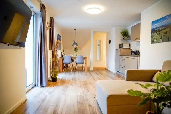 Wohnzimmer Smart Resorts Haus Opal Ferienwohnung 406