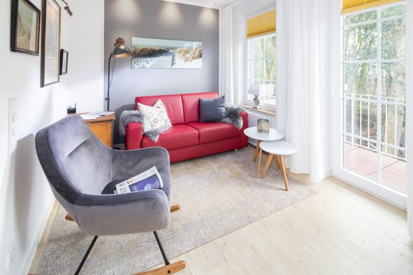  Haus Bielefeld Ferienwohnung 20 Norderney - Wohnzimmer