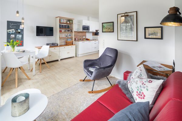  Haus Bielefeld Ferienwohnung 20 Norderney - Wohnzimmer