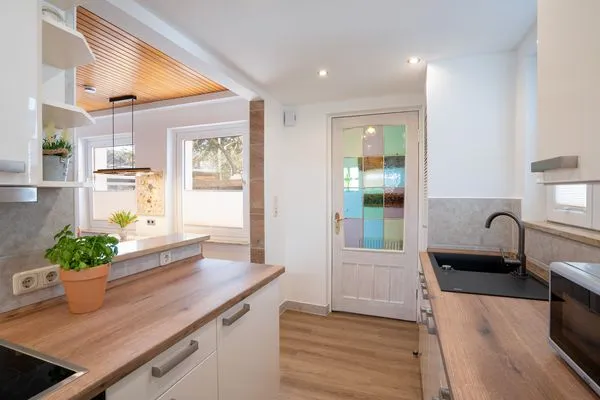 Küche  (STR85a) Ferienwohnung "Strandleben"