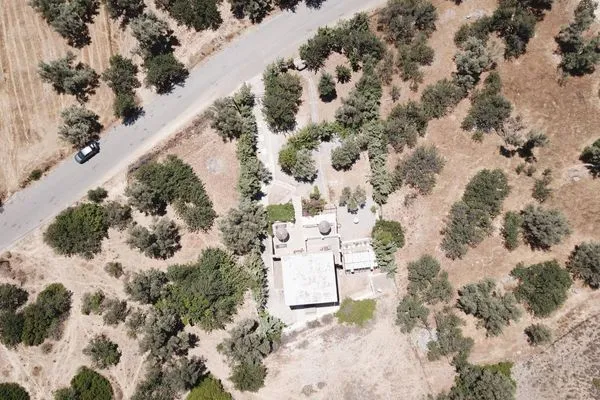 Vogelperspektive  Blue Stone