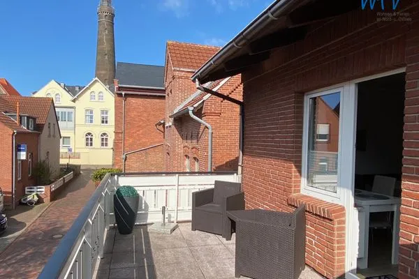 Balkon Haus Delphin Ferienwohnung 2