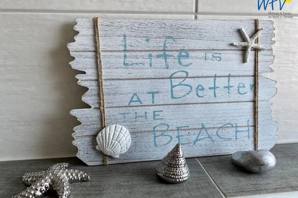 Dekoratives Detail Haus Delphin Ferienwohnung 2