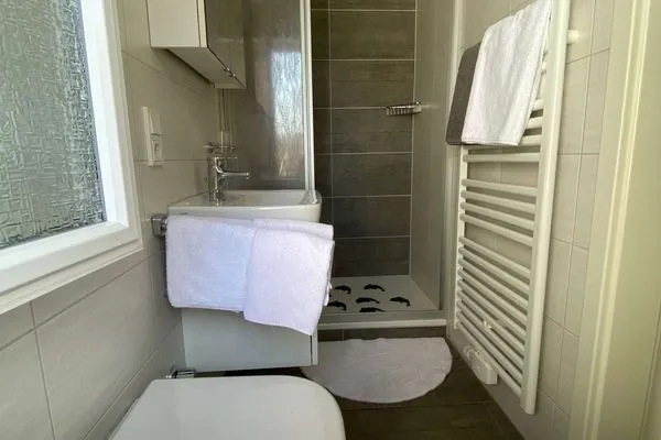 Badezimmer Haus Delphin Ferienwohnung 1