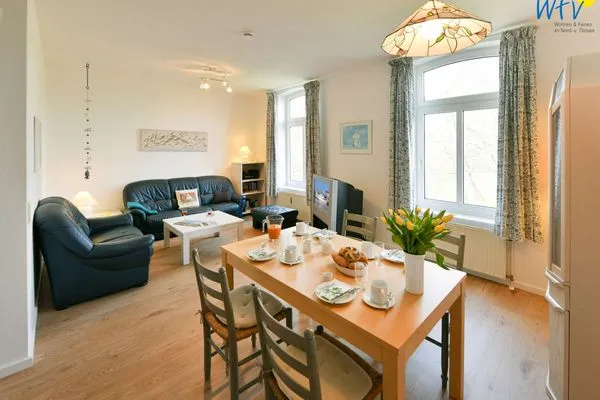 Wohnzimmer Residenz am Rosengarten Ferienwohnung 33