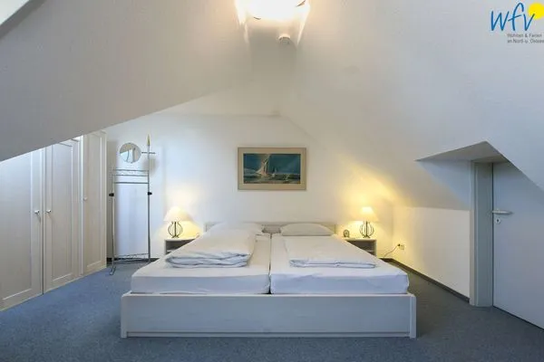 Schlafzimmer Residenz am Rosengarten Ferienwohnung 33