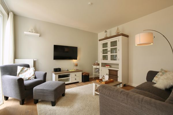  Ferienwohnung Strandperle im Haus Anna Wangerooge - Wohnzimmer