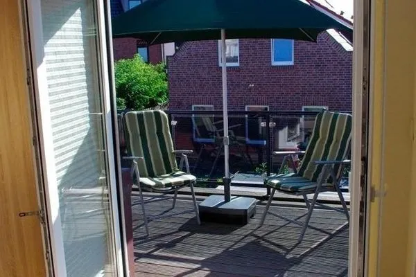 Terrasse Haus Erlenbusch Ferienwohnung 1