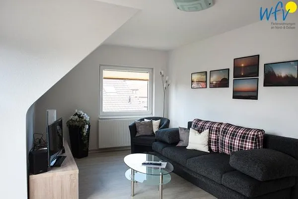 Wohnzimmer Haus Erlenbusch Ferienwohnung 1