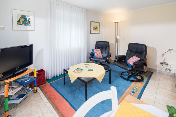  Ferienhaus Schipper Silberdistel Norderney - Wohnzimmer