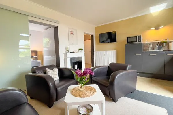 Leuchtfeuer Voßhörn Whg. 4 Duhnen - Wohnzimmer