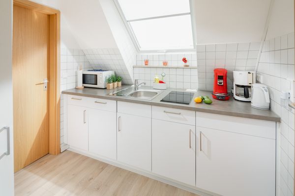  Ferienhaus Schipper Dünenrose Norderney - Küche / Küchenzeile