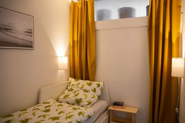 Schlafzimmer Ferienpark Sierksdorf meerwärts