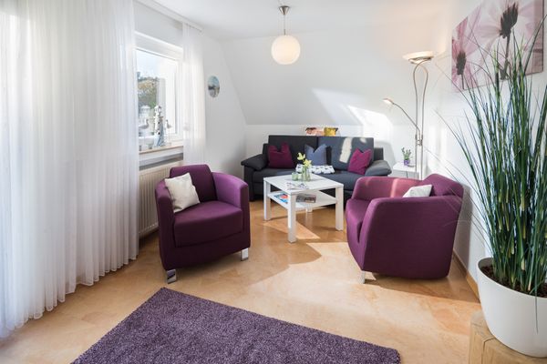  Ferienhaus Schipper Strandflieder Norderney - Wohnzimmer