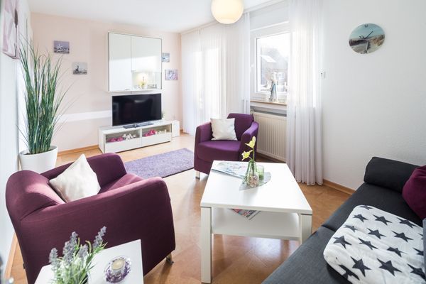  Ferienhaus Schipper Strandflieder Norderney - Wohnzimmer