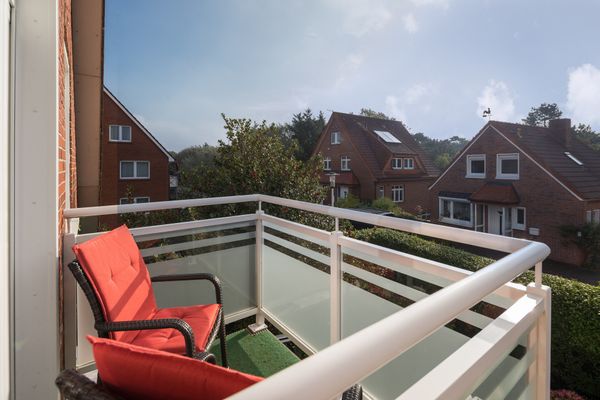  Ferienhaus Schipper Strandflieder Norderney - Balkon