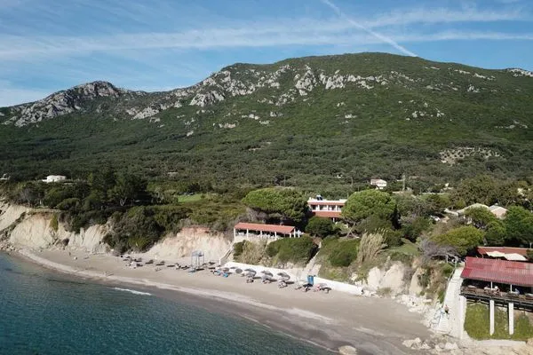 Strand von Prassoudi nach 1 km  Sophia