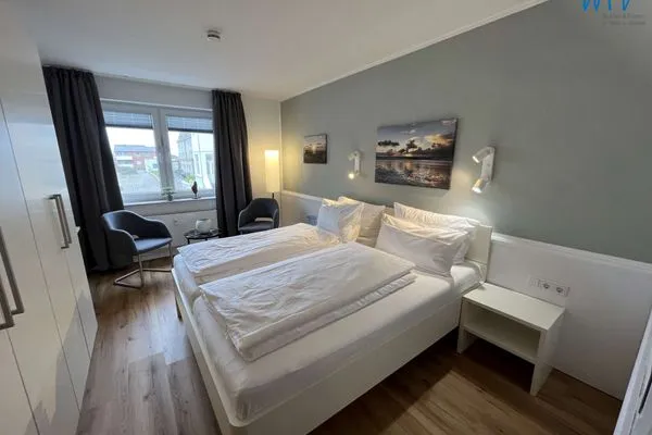 Schlafzimmer Appartement-Haus Regina Ferienwohnung  Nordlicht