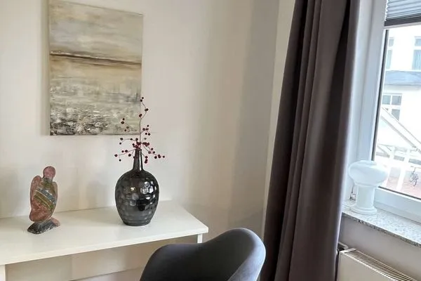 Schlafzimmer Appartement-Haus Regina Ferienwohnung  Nordlicht