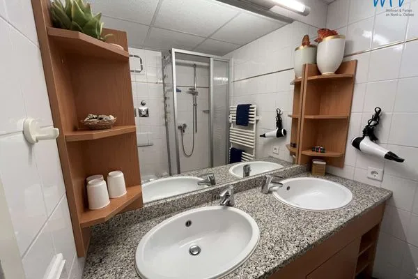 Badezimmer Appartement-Haus Regina Ferienwohnung  Nordlicht