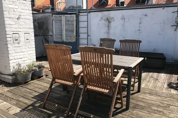 Multi-Fewo-Haus Felsgässele Ferienwohnung Altes Haus 4 Lindau Insel - Dachterrasse