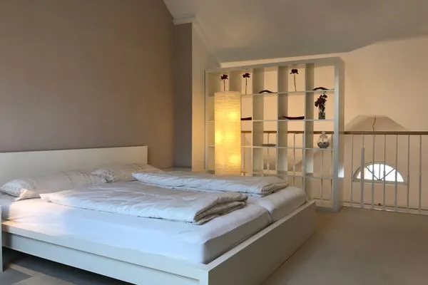  Ferienwohnung am Hopfengarten Lindau und Umgebung - Schlafzimmer 2 - Doppelbett