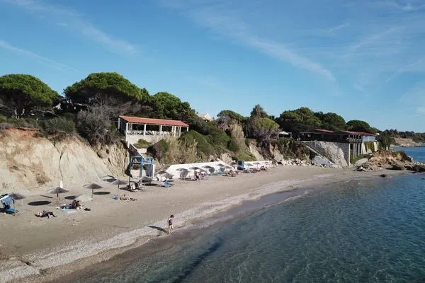 Prassoudi Beach  Monastiri