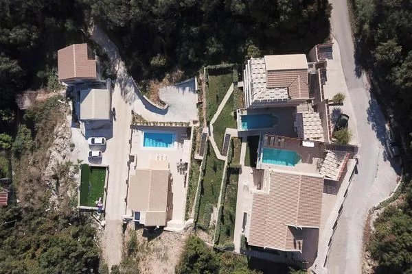 Vogelperspektive  Pantokratora's