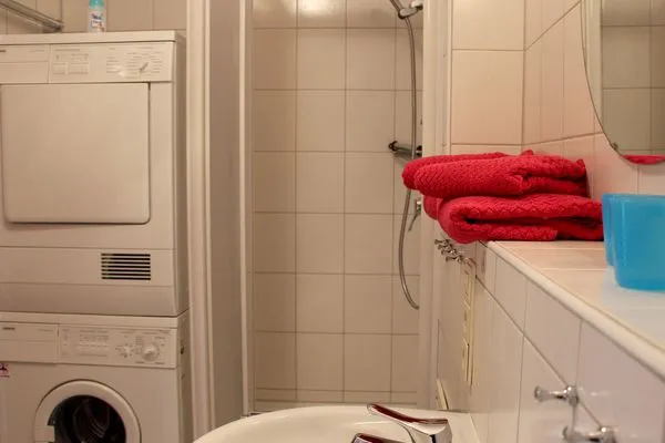  Ferienwohnung Am Mühlkanal Langenargen - Dusche im Badezimmer